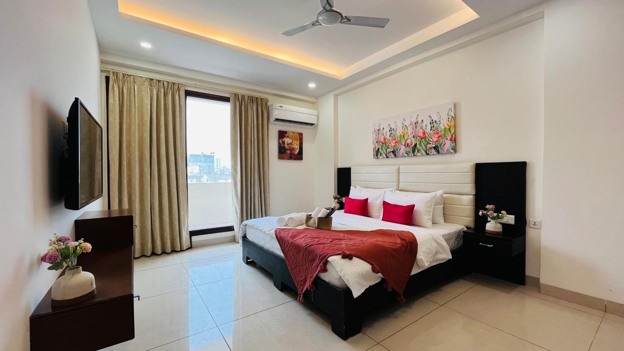 Olive Service Apartments - Golf Course Road Gurgaon Luaran gambar