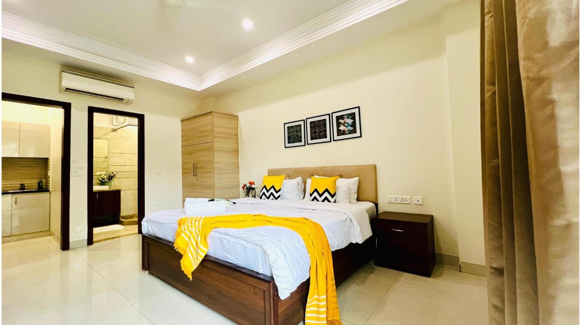 Olive Service Apartments - Golf Course Road Gurgaon Luaran gambar