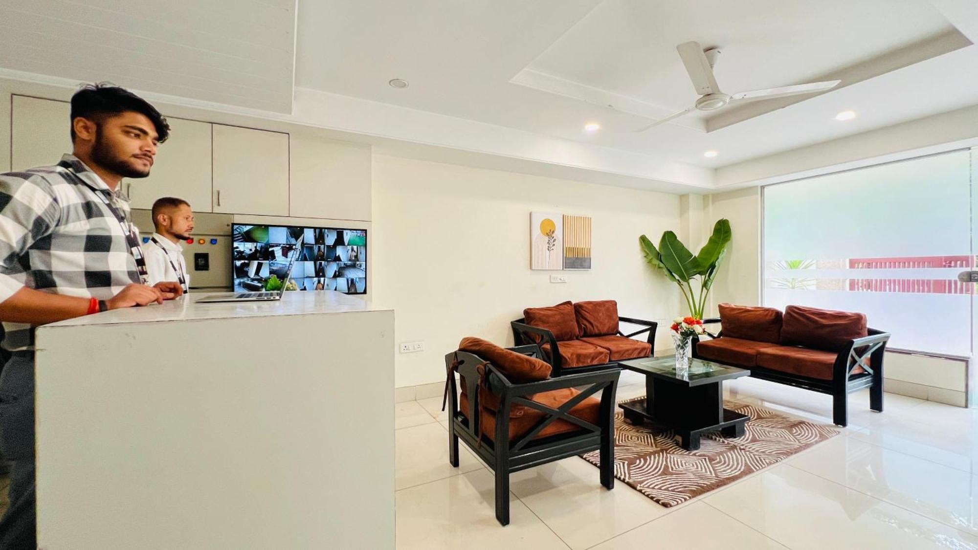 Olive Service Apartments - Golf Course Road Gurgaon Luaran gambar