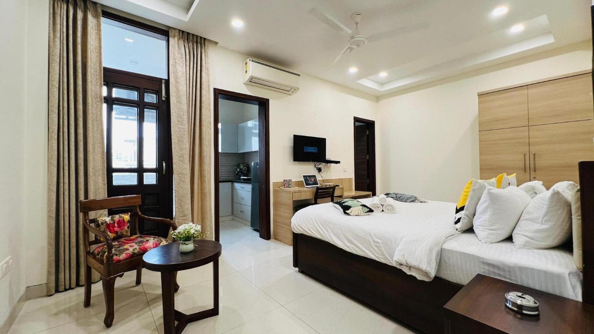 Olive Service Apartments - Golf Course Road Gurgaon Bilik gambar